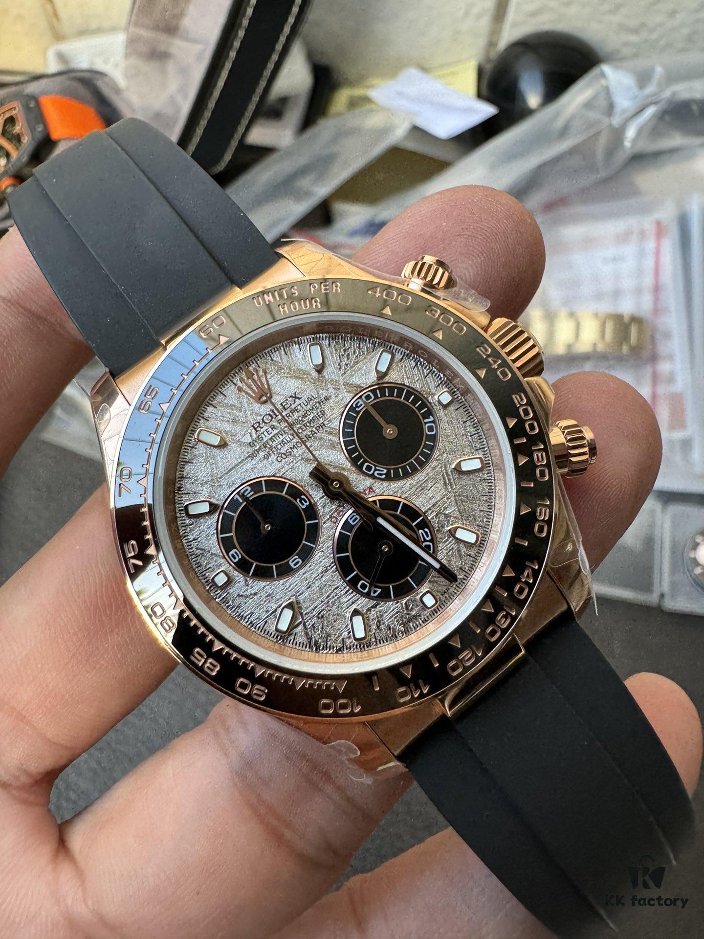 QF Counterweight Daytona with Modified Meteorite Dial