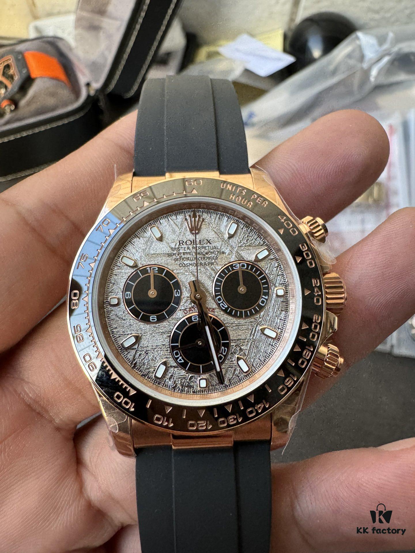 QF Counterweight Daytona with Modified Meteorite Dial