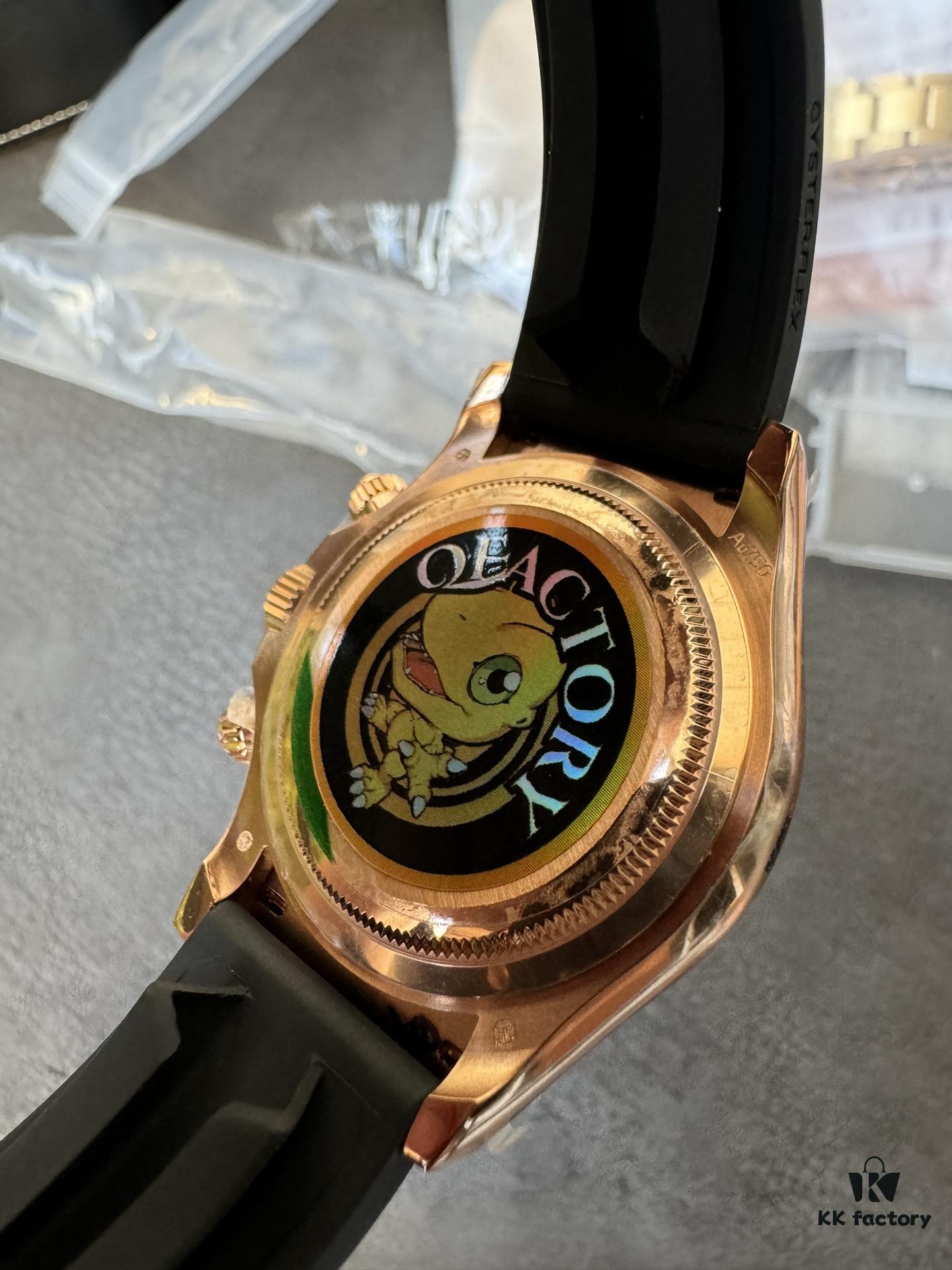 QF Counterweight Daytona with Modified Meteorite Dial