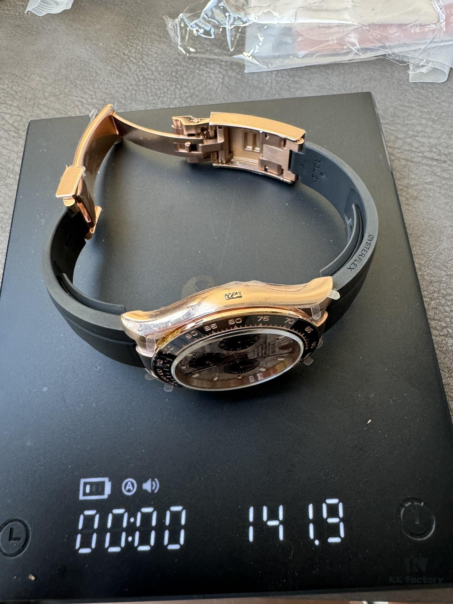 QF Counterweight Daytona with Modified Meteorite Dial