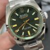 Vs New Arrival Black Dial Green Glass 3131 Movement