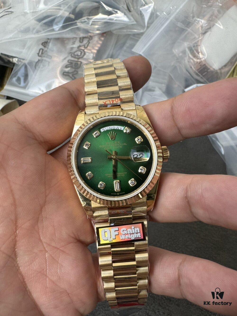 QF 36mm DD Counterweight Case for 2836 Movement, Weighs 158g