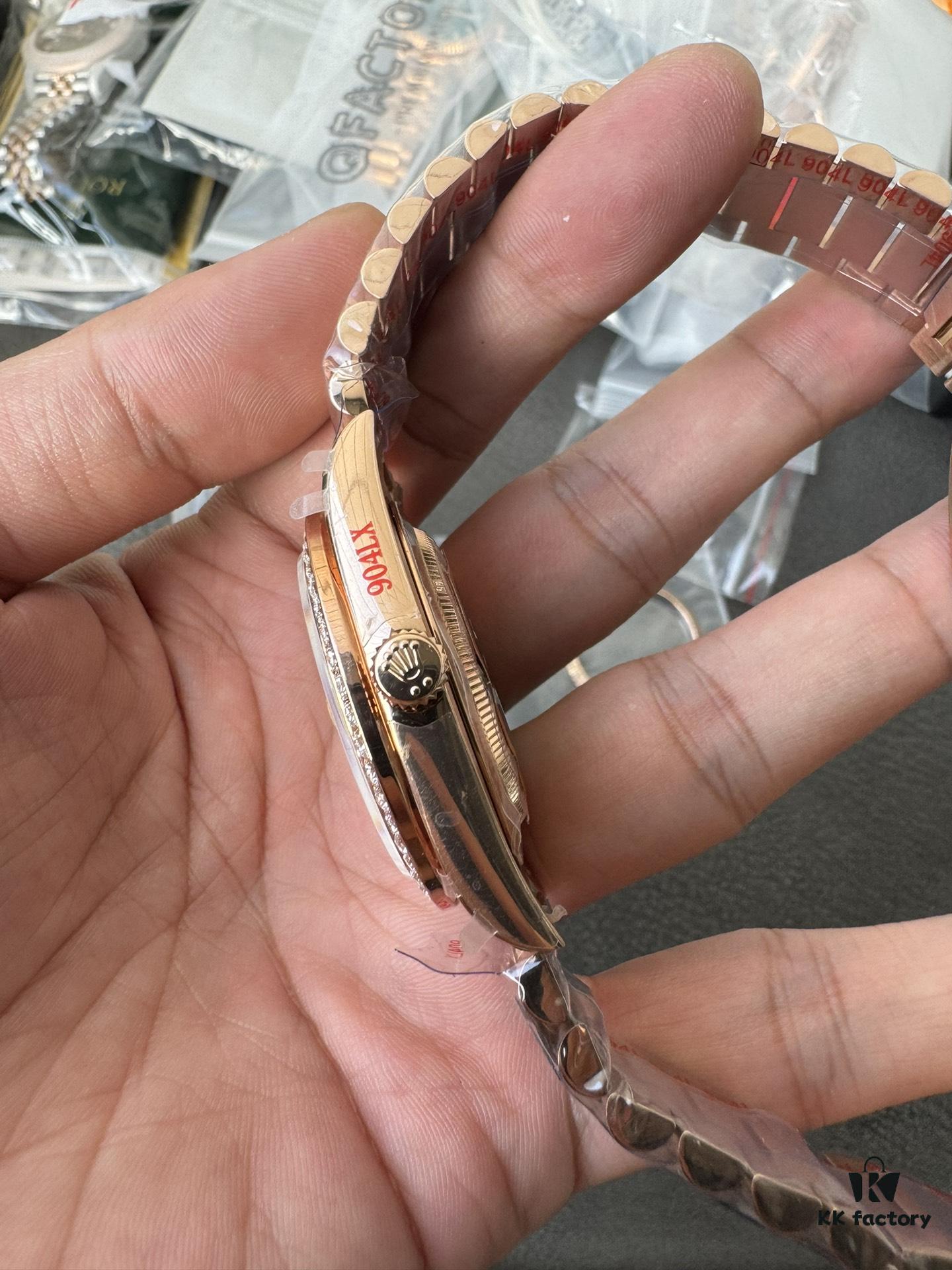 QF Counterweight DD Modified Moissanite Bezel