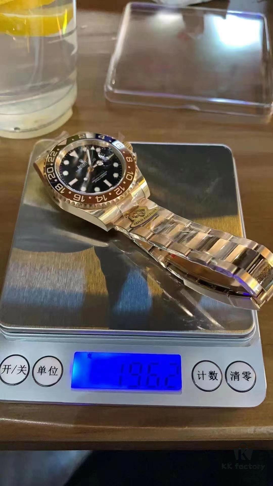 Gold Factory Dog Factory Upgraded V2 Top Version Weighted Greenwich 18K Gold Edition, Non-Peeling, Non-Fading, Maintains Original Thickness