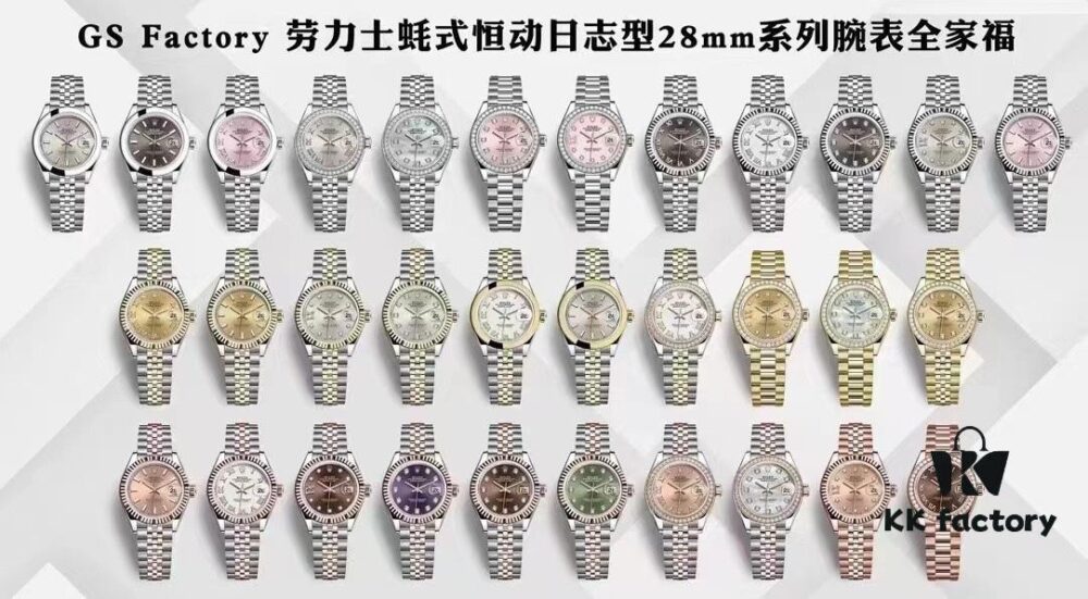 GS Factory 2024 Latest Masterpiece: Strongly Recommended – Authentic Mold, Market's Highest Version Rolex Datejust Series (Consistent with Original, Top Quality in Market) Caliber 2236