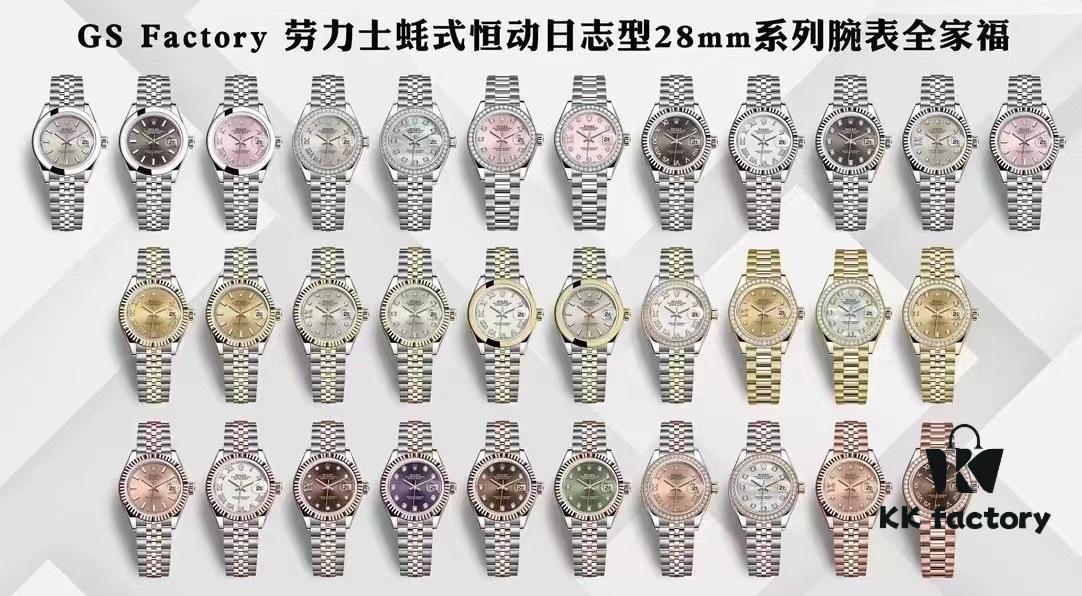 GS Factory 2024 Latest Masterpiece: Strongly Recommended – Authentic Mold, Market's Highest Version Rolex Datejust Series (Consistent with Original, Top Quality in Market) Caliber 2236