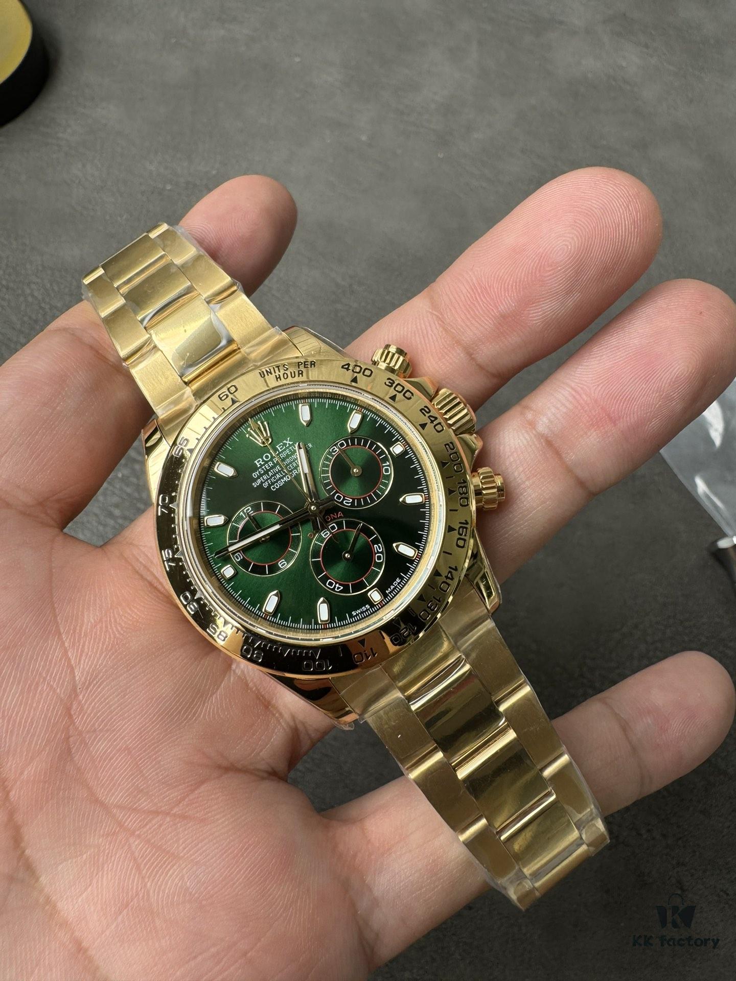 QF Green Goldy Counterweight, Rear Package 18K Gold