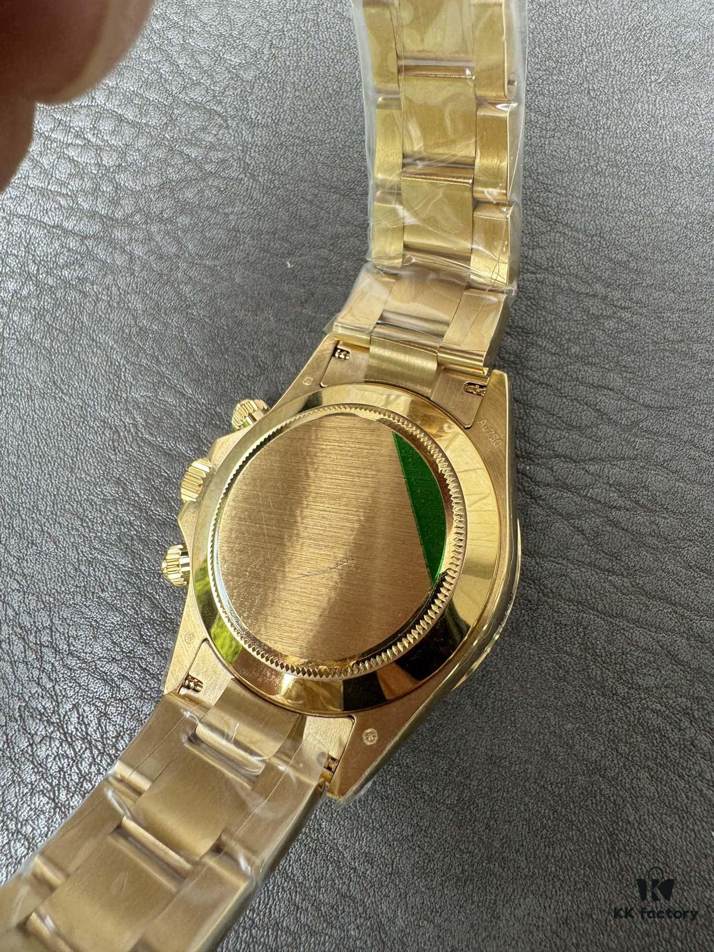 QF Green Goldy Counterweight, Rear Package 18K Gold