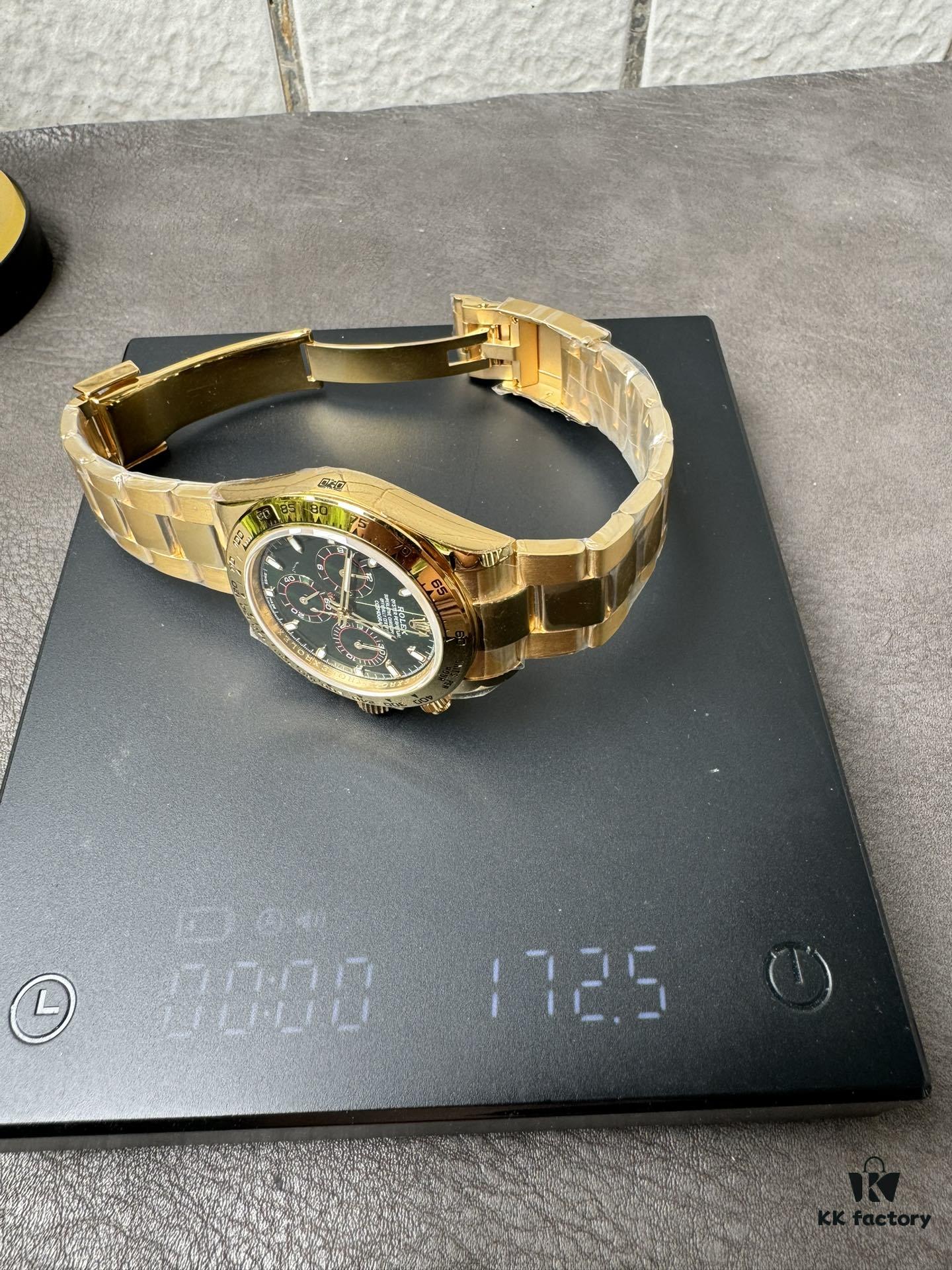 QF Green Goldy Counterweight, Rear Package 18K Gold