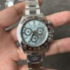 C Factory New Model 4131, Ice Blue Dial with Diamond Markings, Transparent Case Back