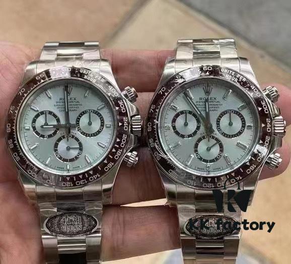 C Factory New Ice Blue Daytona Diamond Bezel