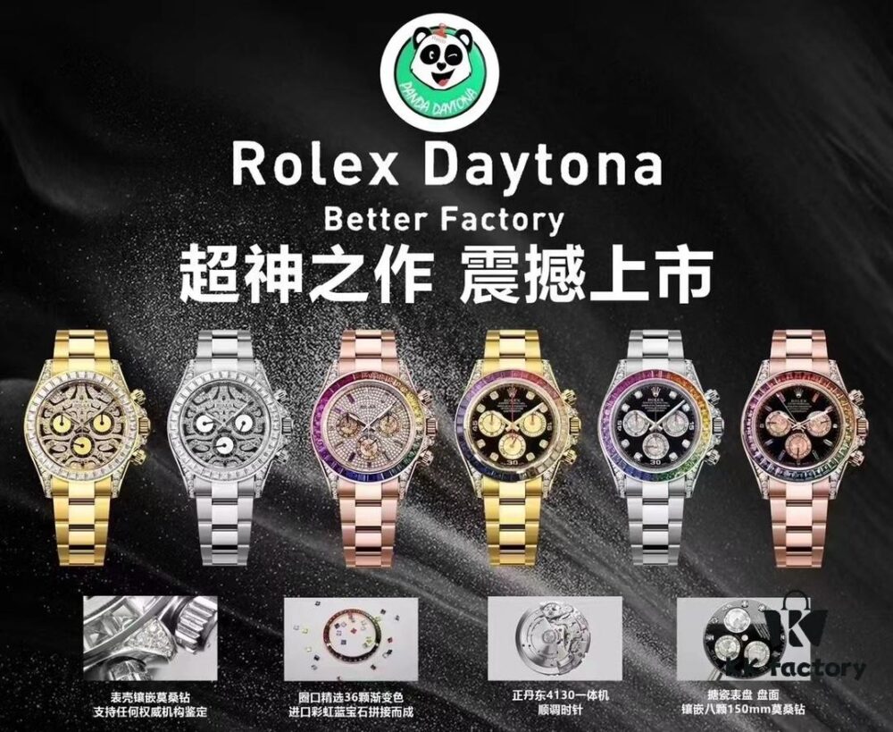 Ultimate King Fully Set Rainbow Daytona