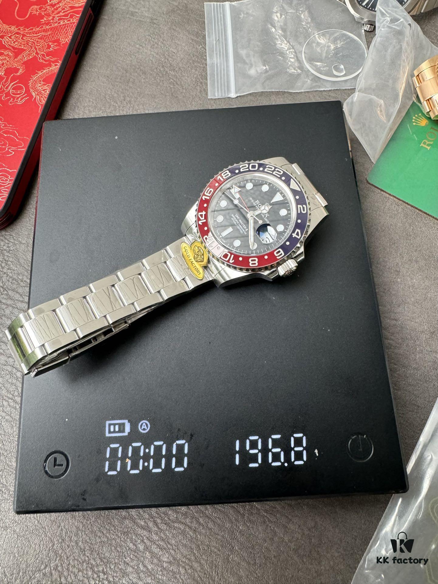 Gold Factory Dog Factory Upgrade V2 Top Version Weighted Greenwich 18K Gold Edition No Peeling No Fading