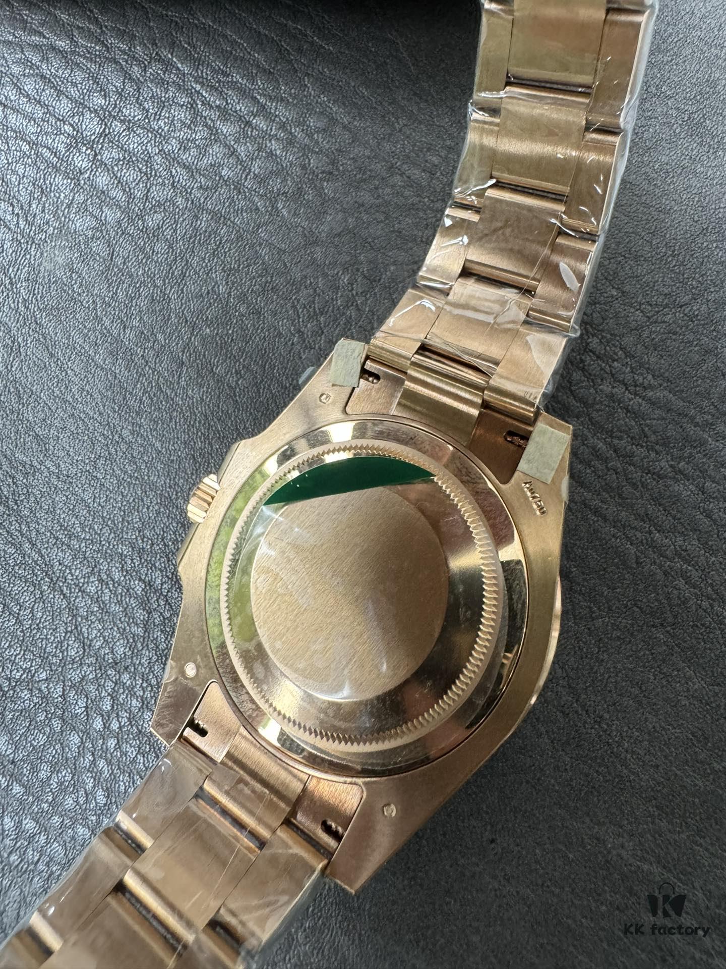 Gold Factory Dog Factory Upgrade V2 Top Version Weighted Greenwich 18K Gold Edition No Peeling No Fading