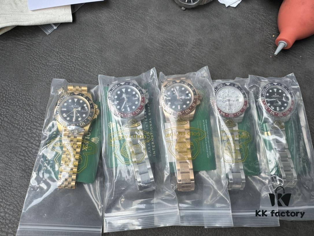 Gold Factory Dog Factory Upgrade V2 Top Version Weighted Greenwich 18K Gold Edition, Non-Peeling, Non-Fading, Original Thickness Preserved