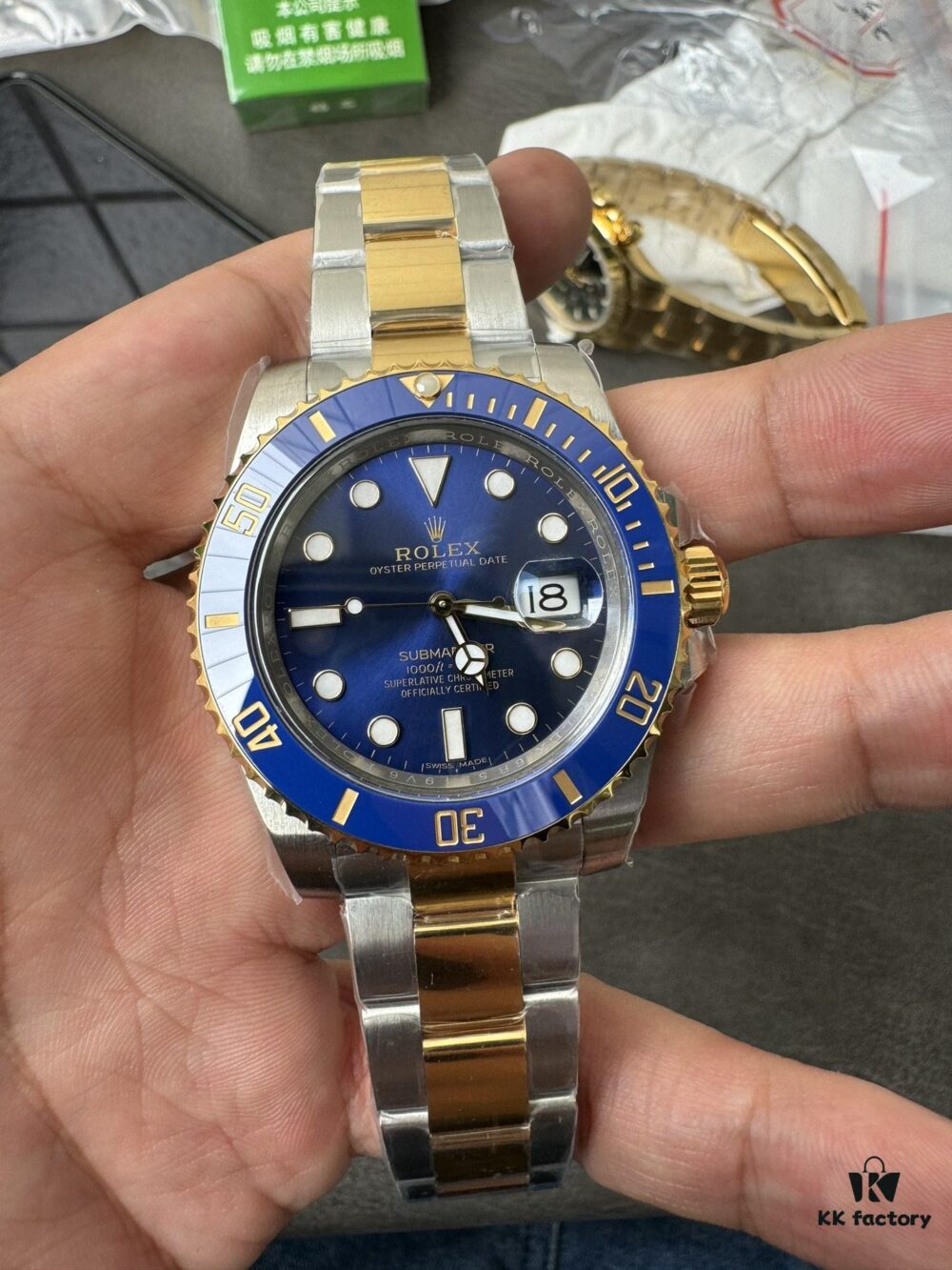 Clean Jankeny 3135 Movement, Back Case in 18K Gold