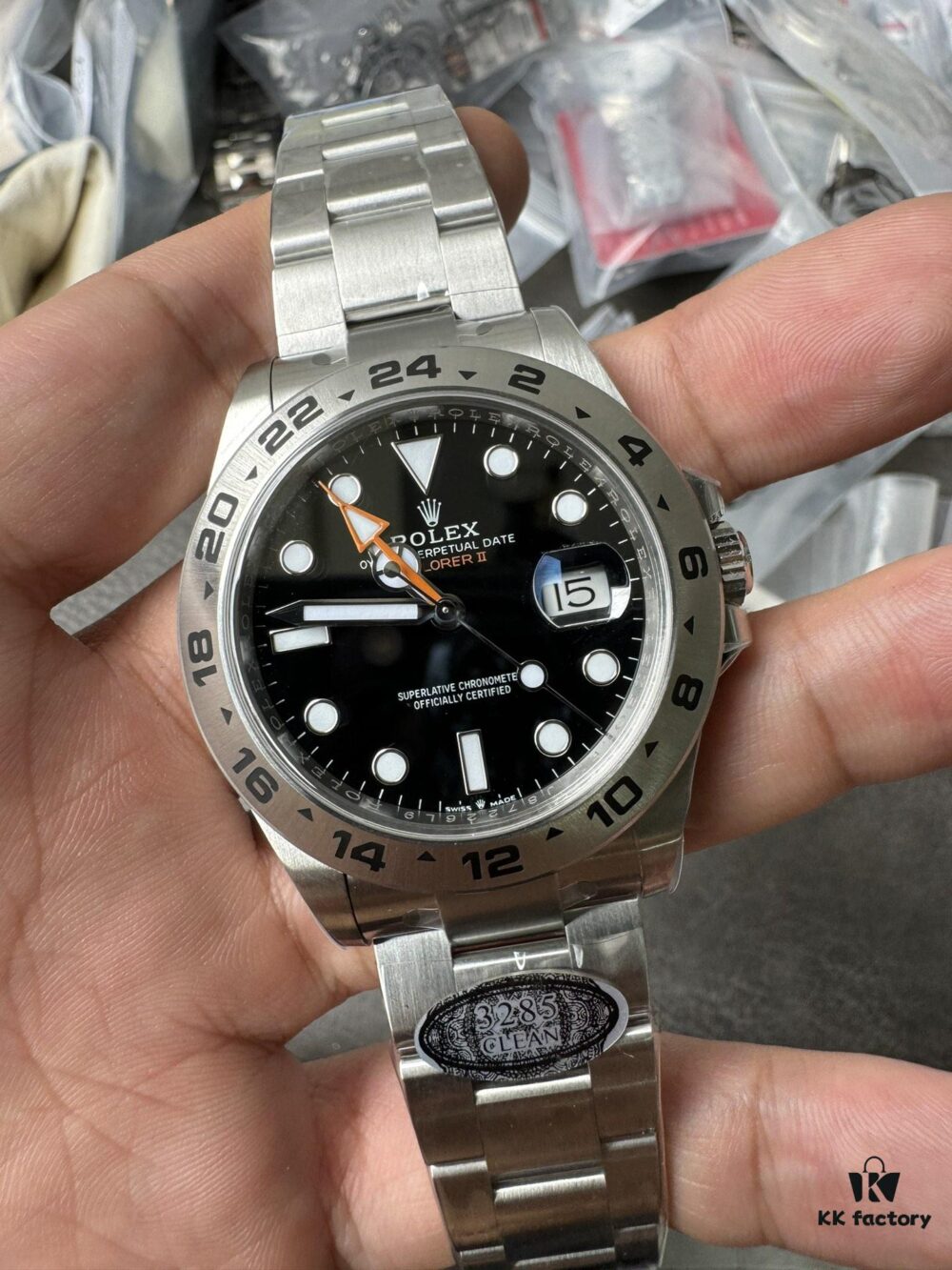 Clean Explorer II, brand new customized large-size Dandong 3285 movement