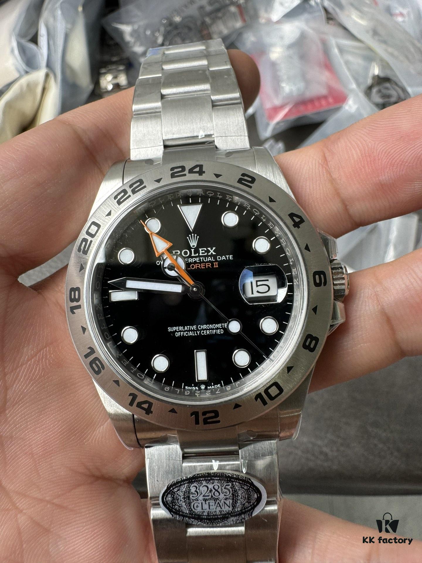 Clean Explorer II, brand new customized large-size Dandong 3285 movement