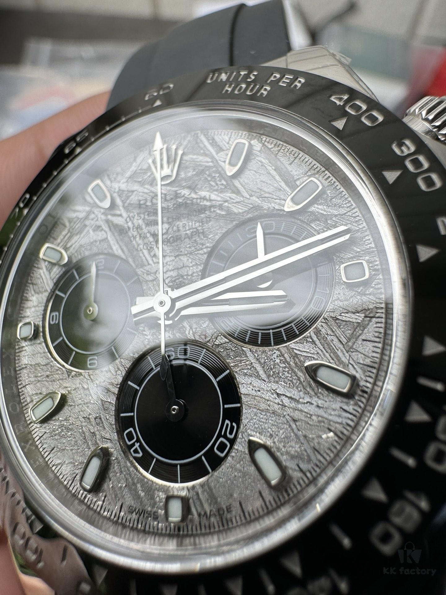 Clean Grey Adhesive Di Modified RB Meteorite Surface with Rear Platinum Coating