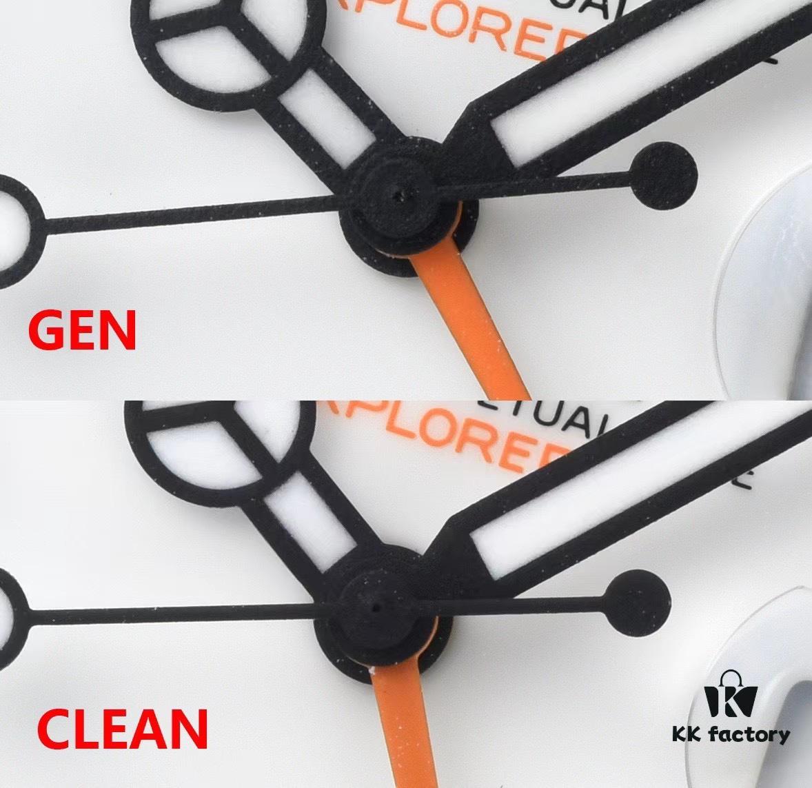 CLEAN Factory C Factory 226570 Explorer II Prospex Black/White Dial with Dan Dong 3285 Movement