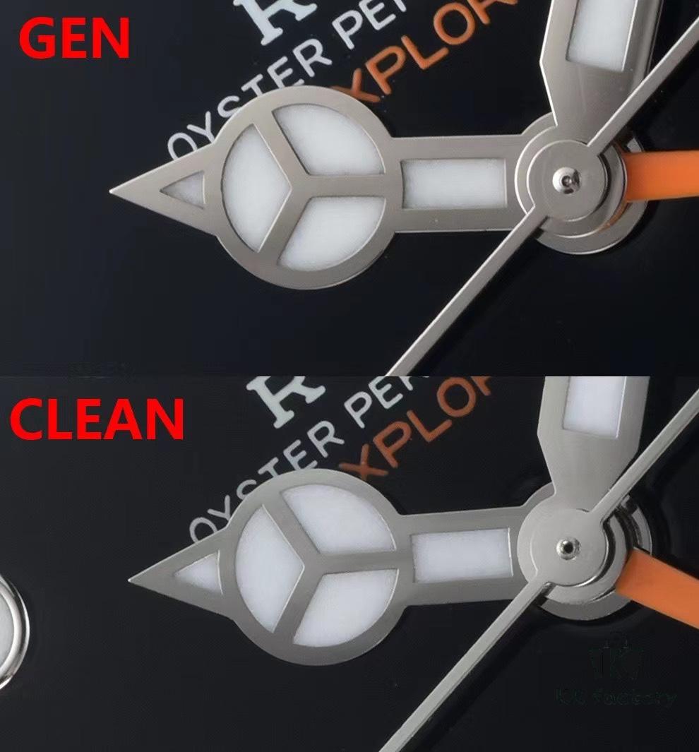 Clean Factory C Factory 226570 Explorer II Gen 2 Black/White Dial with Dandong 3285 Movement