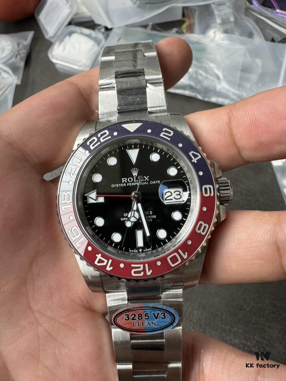 Clean Factory v3 Coca-Cola Bezel, Three-Piece Strap, Dandong 3285