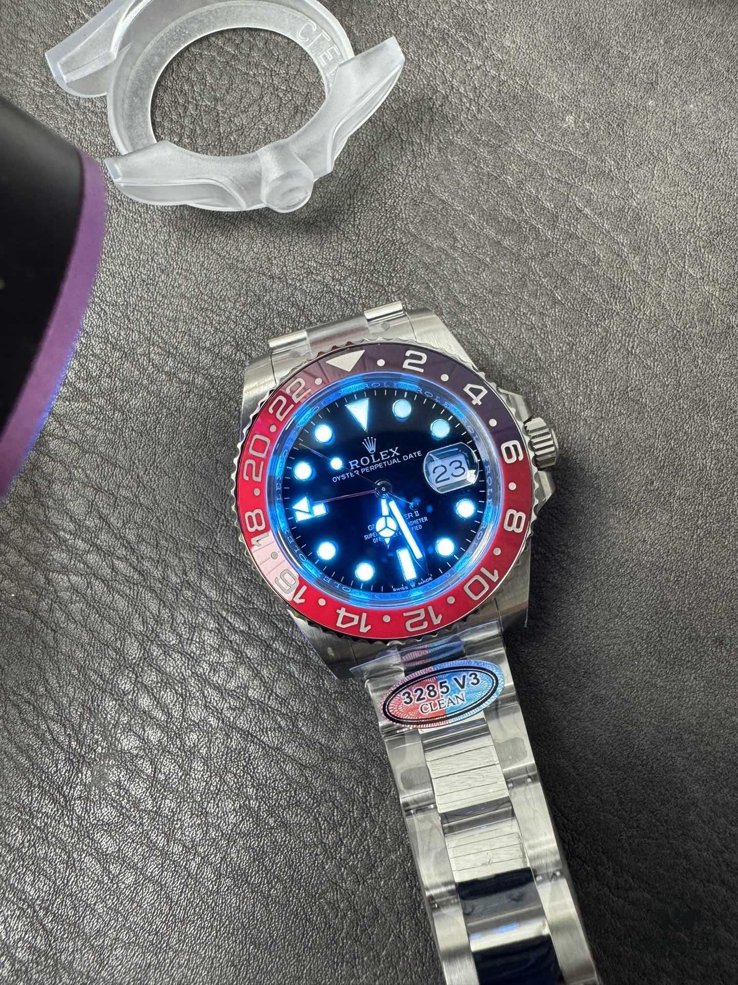 Clean Factory v3 Coca-Cola Bezel, Three-Piece Strap, Dandong 3285