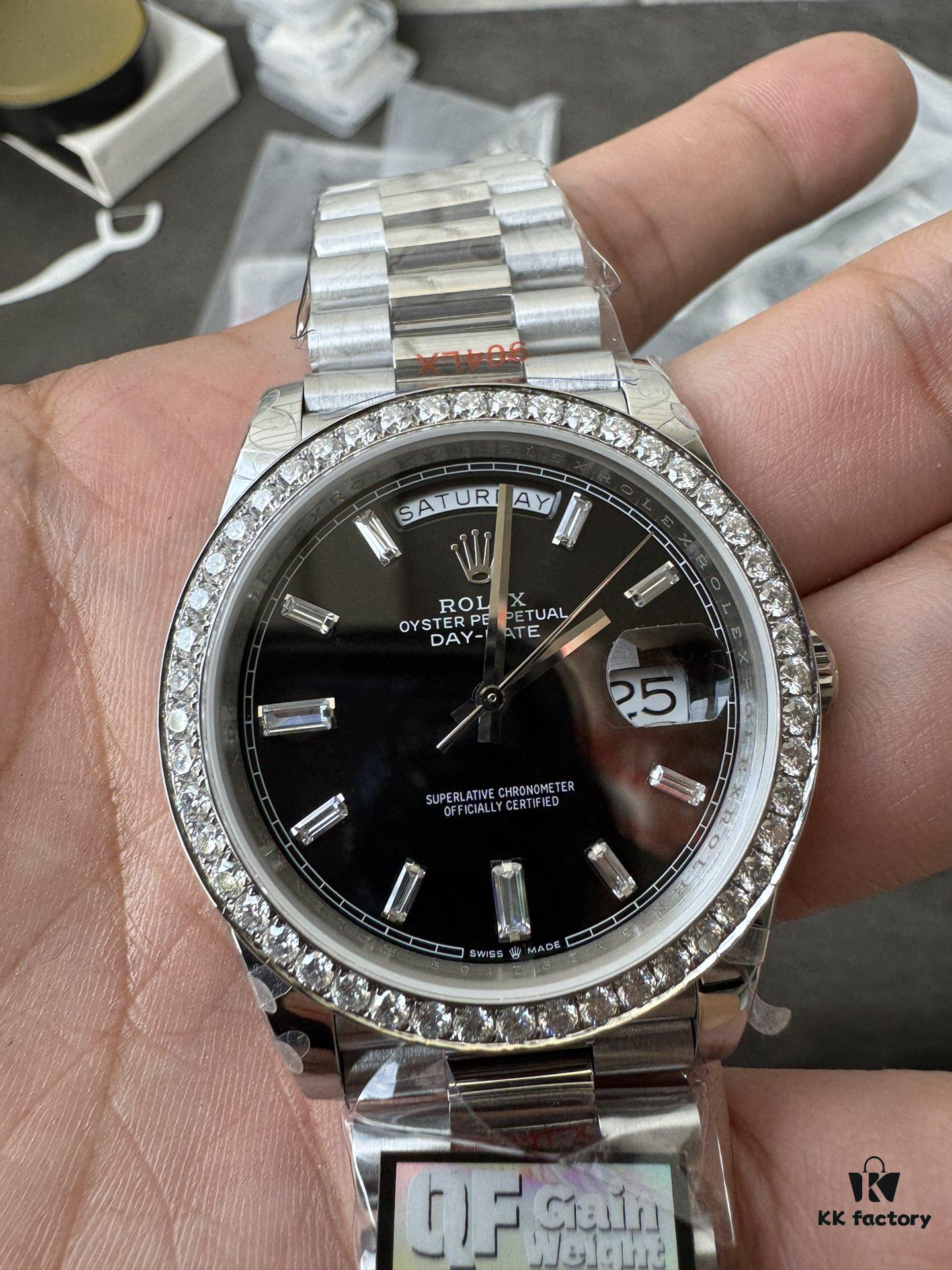 QF Counterweight DD Modified Moissanite Setting