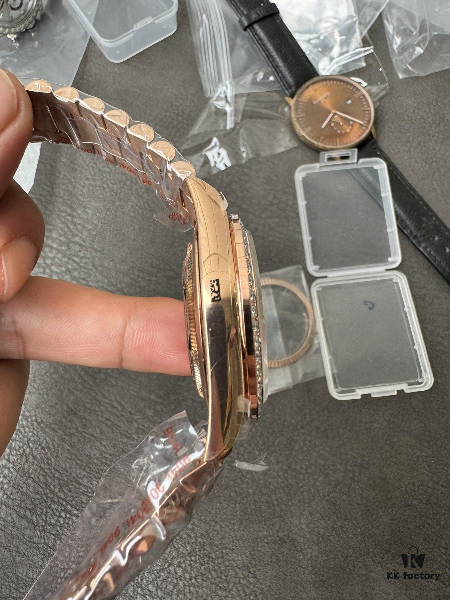 QF Weighted DD Converted to Moissanite Bezel