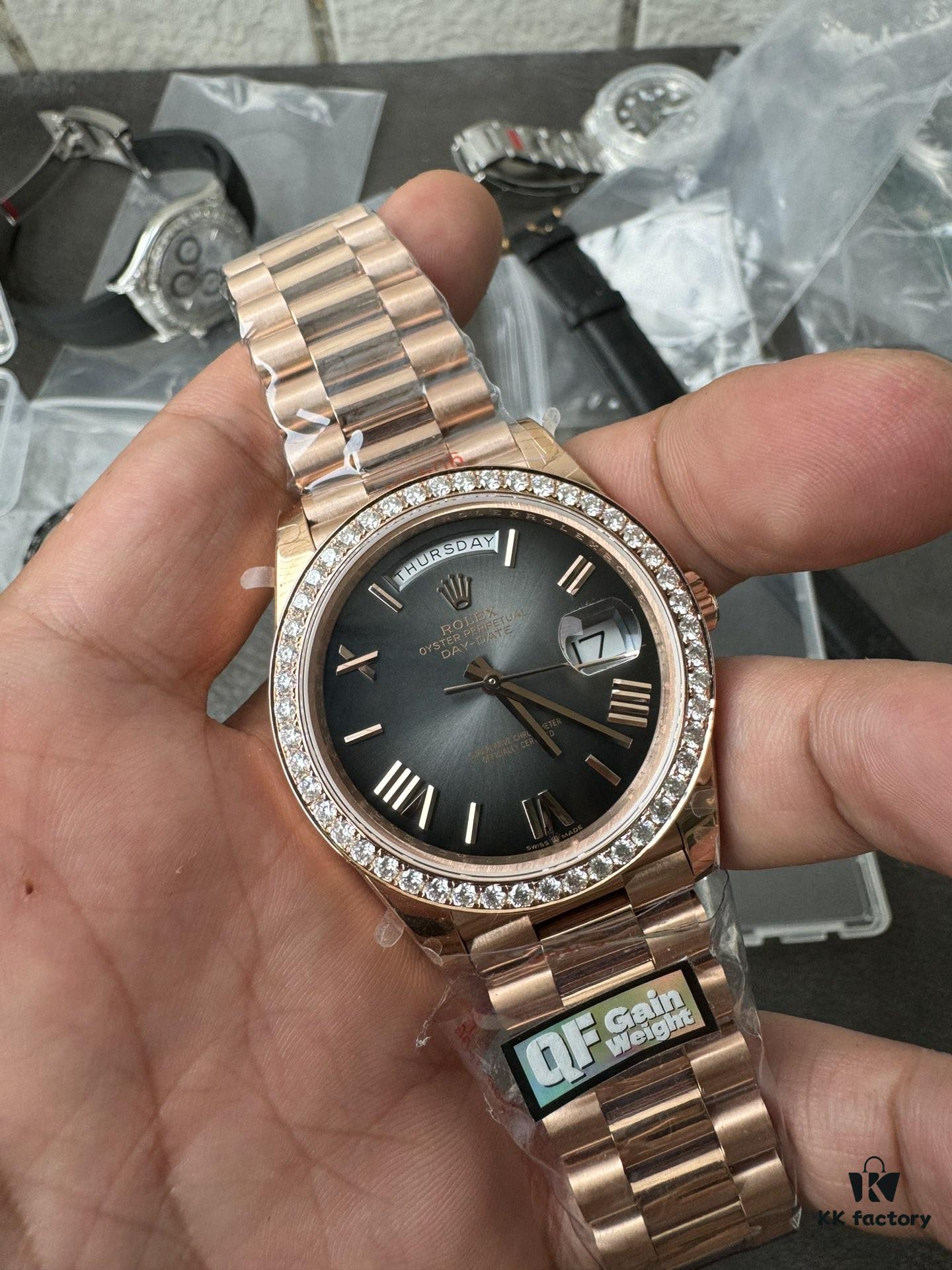 QF Weighted DD Converted to Moissanite Bezel