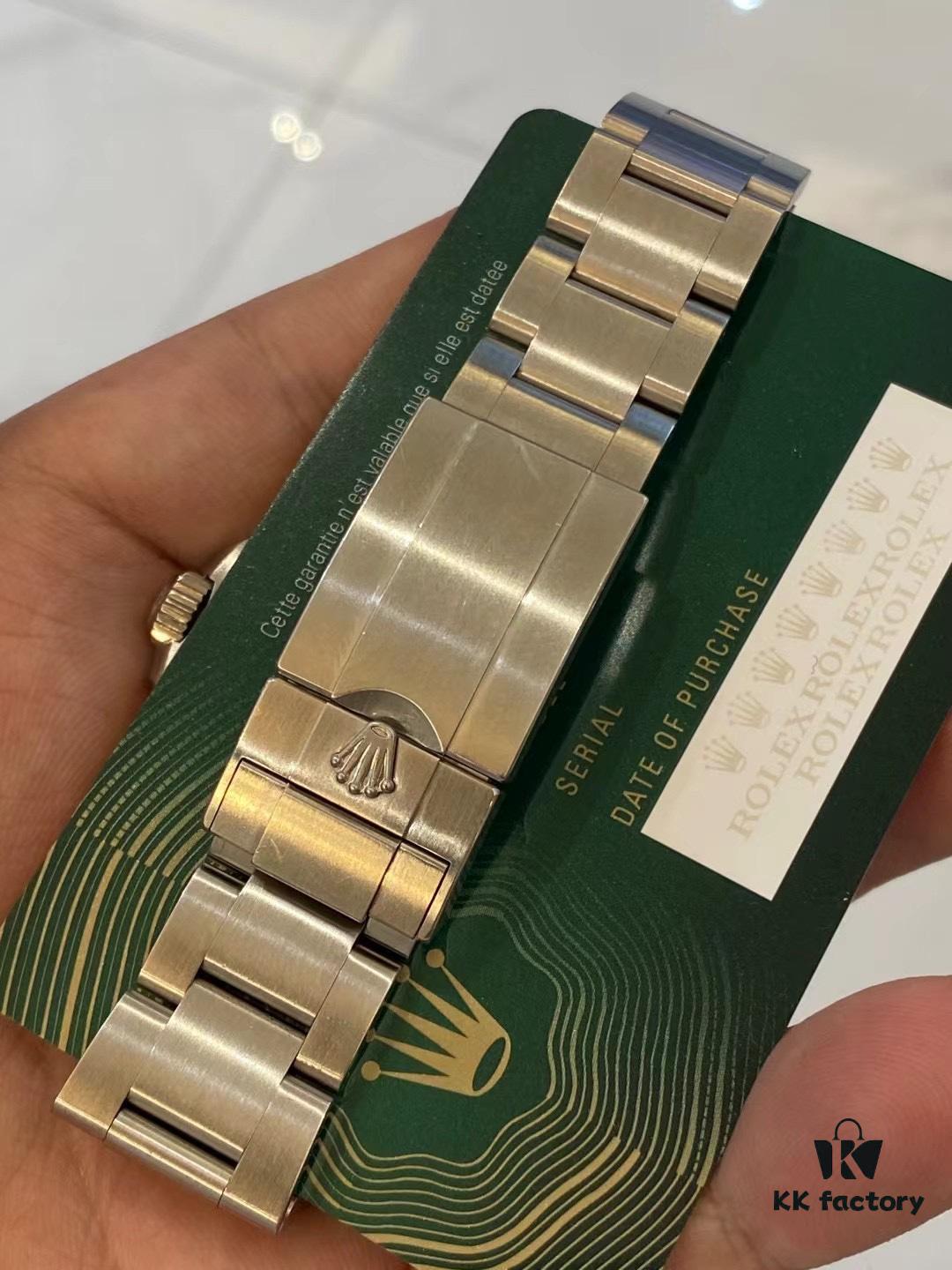 Authentic 126900 Complete Watch with Dial, Hands, Bezel, Crown, Strap, and Buckle, V.S. Base