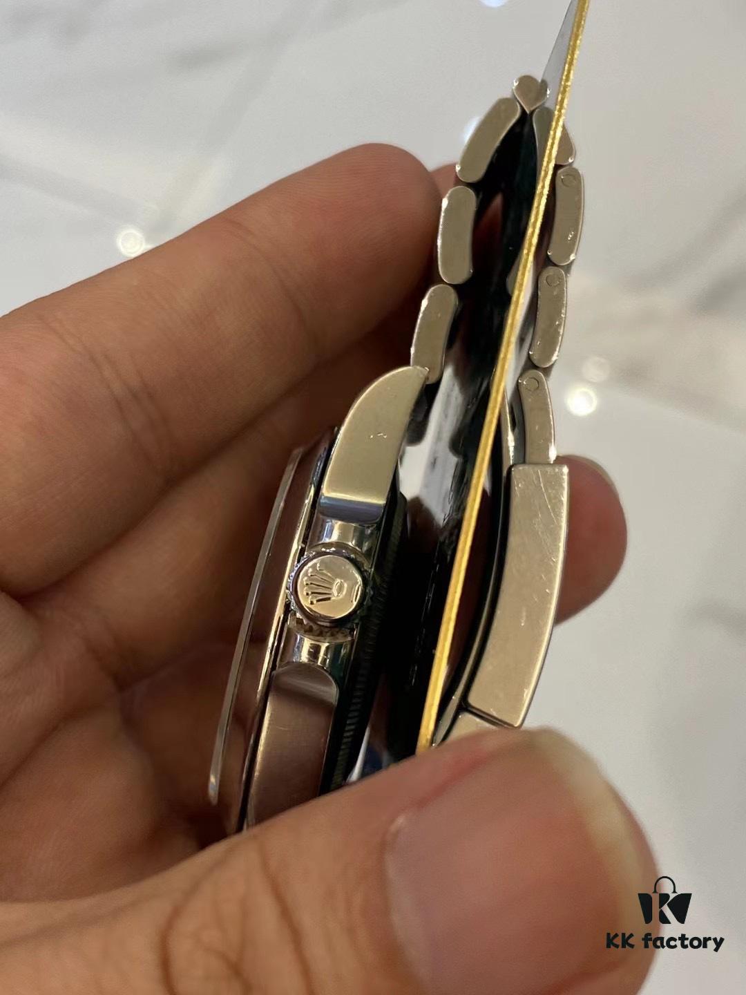 Authentic 126900 Complete Watch with Dial, Hands, Bezel, Crown, Strap, and Buckle, V.S. Base