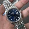 Clean 36mm Blue Dial Date Display
