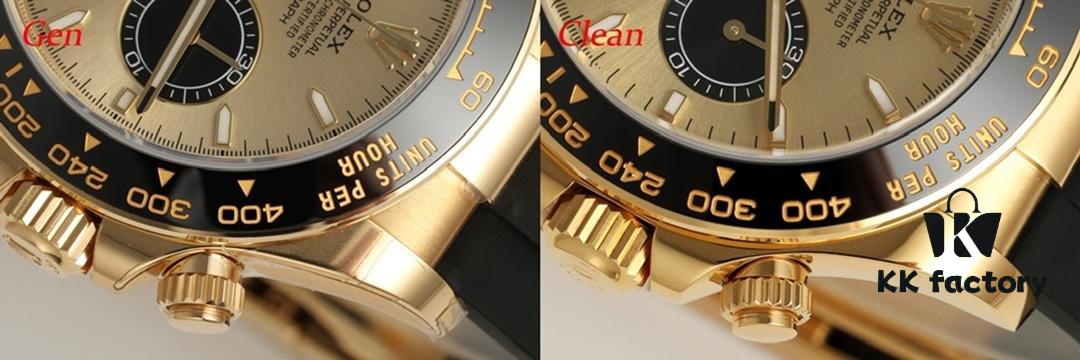 C Factory New 4131 Movement 126518 Yu Wenle Edition - Authentic vs Fake Comparison
