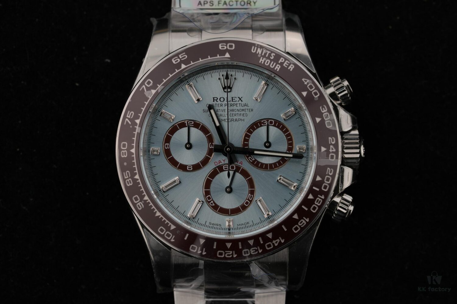 APS Transparent Case New Model 4131 Ice Blue Daytona