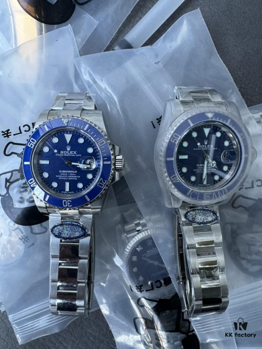 Clean Blue Water Ghost Watch, In Stock