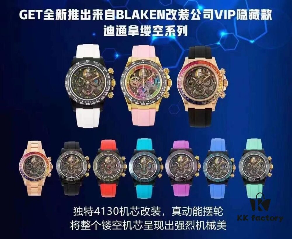 Explosive Deal: GET Factory VIP Hidden Model Daytona Skeleton Series from BLAKEN Tuning Company Now Reduced in Price