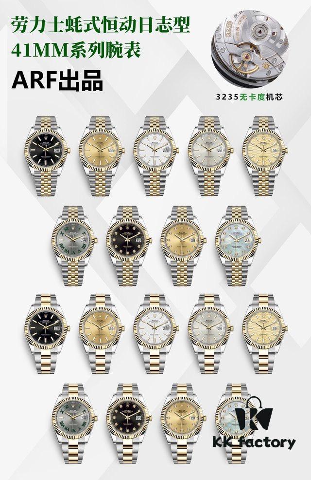 Upgraded! Movement Upgrade! ARF New Arrival – Rolex 41mm Datejust with 3235 Free-Sprung Movement