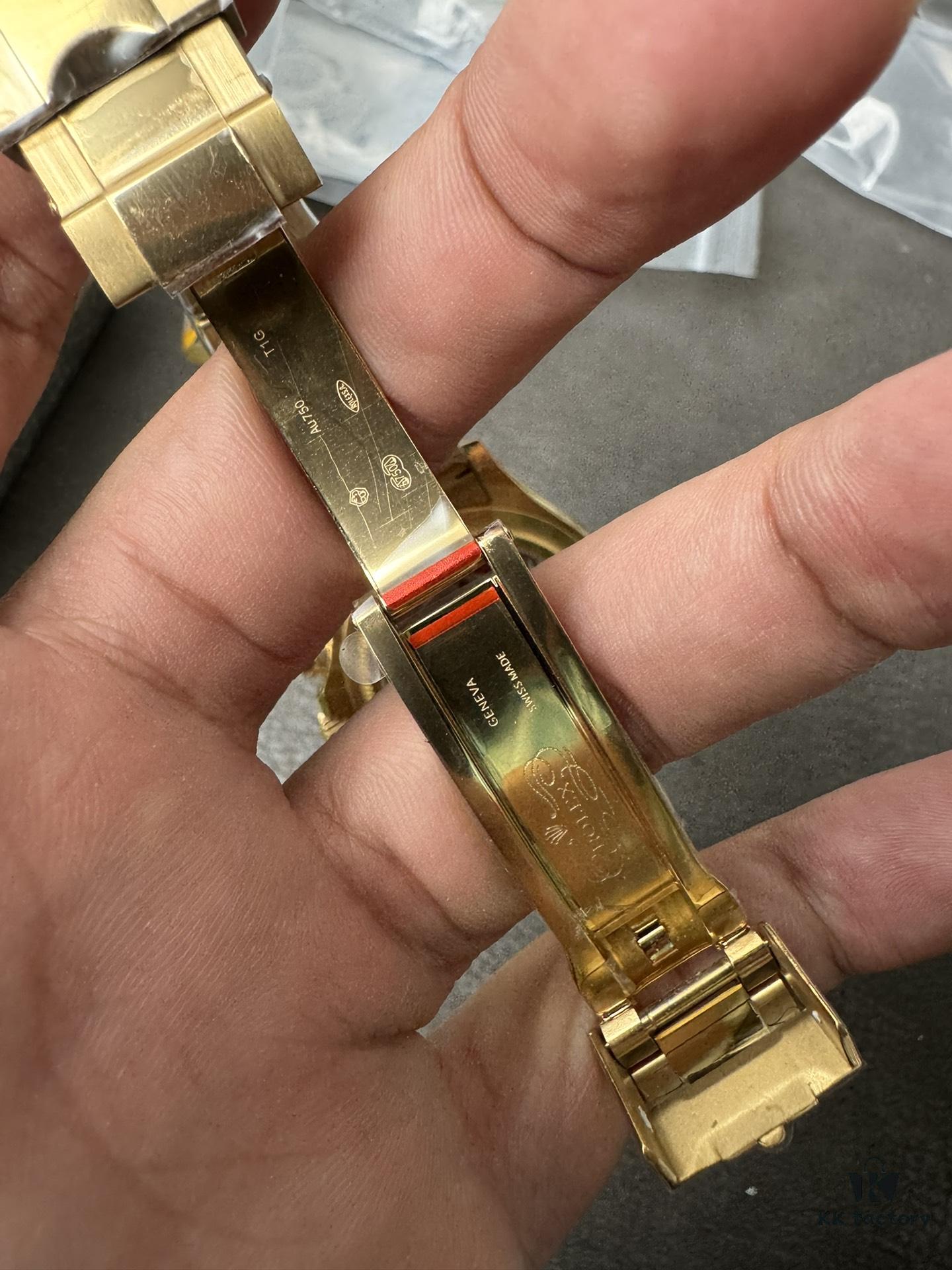 QF New Model Daytona 4132 Open Case Back Le Mans 100th Anniversary Edition Gold