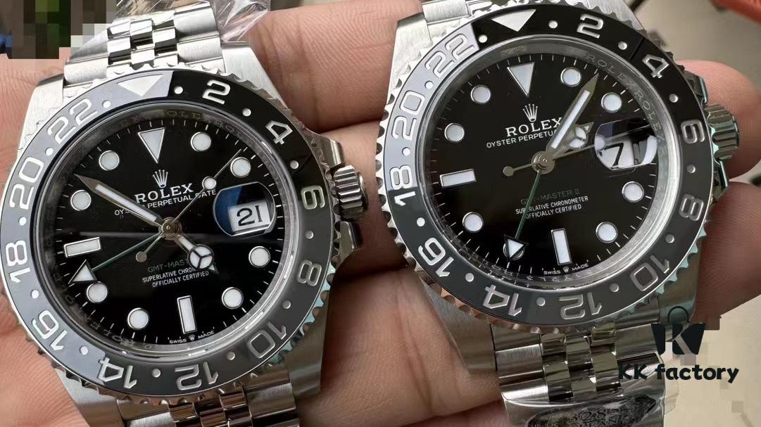 Natural Light Contrast - 126710 Black and Grey Bezel Clean Factory