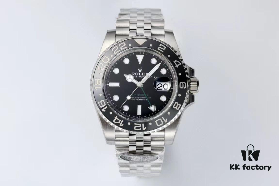 126710 Black and Grey Bezel Clean Factory New Version