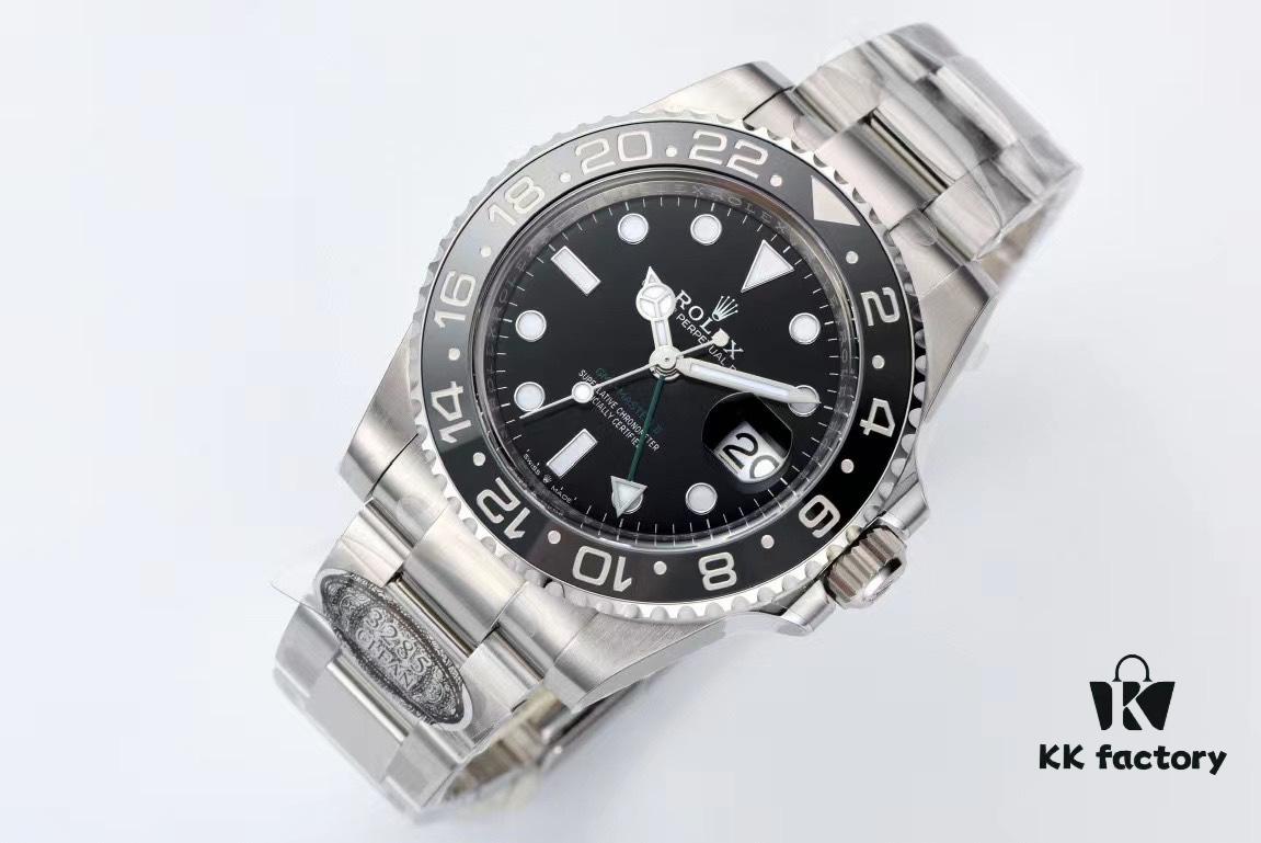 126710 Black and Grey Bezel Clean Factory New Version
