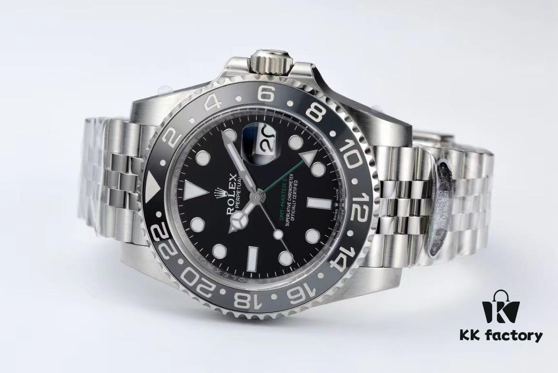 126710 Black and Grey Bezel Clean Factory New Version