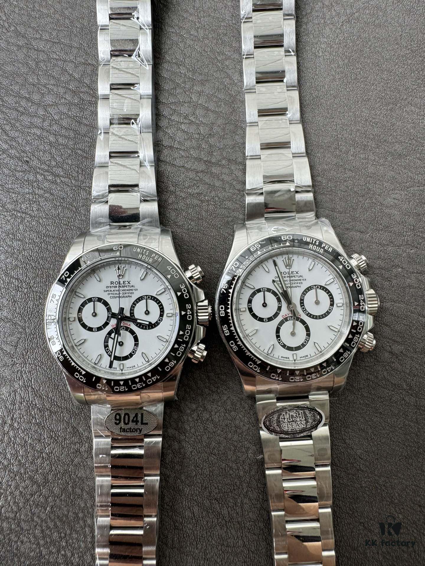 904L Factory New Arrival 2023 Newest 126500 White Ceramic Panda Black Ceramic 4131 Integrated Movement (First Batch Includes Rolex Stainless Steel Strap and Exclusive T-Shape Screwdriver for Disassembly, Non-Slip Screws, Designed for Perfectionists)