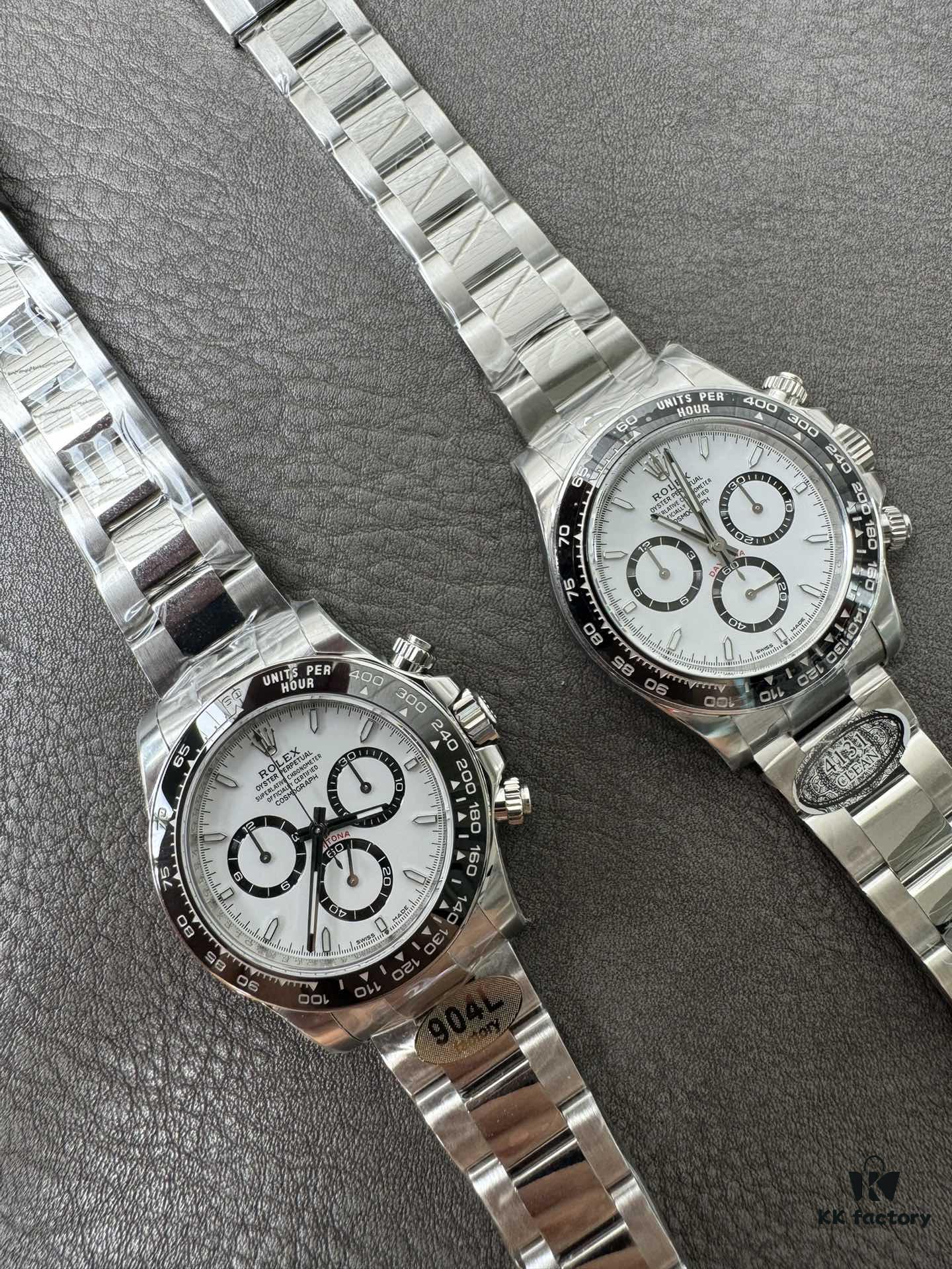 904L Factory New Arrival 2023 Newest 126500 White Ceramic Panda Black Ceramic 4131 Integrated Movement (First Batch Includes Rolex Stainless Steel Strap and Exclusive T-Shape Screwdriver for Disassembly, Non-Slip Screws, Designed for Perfectionists)