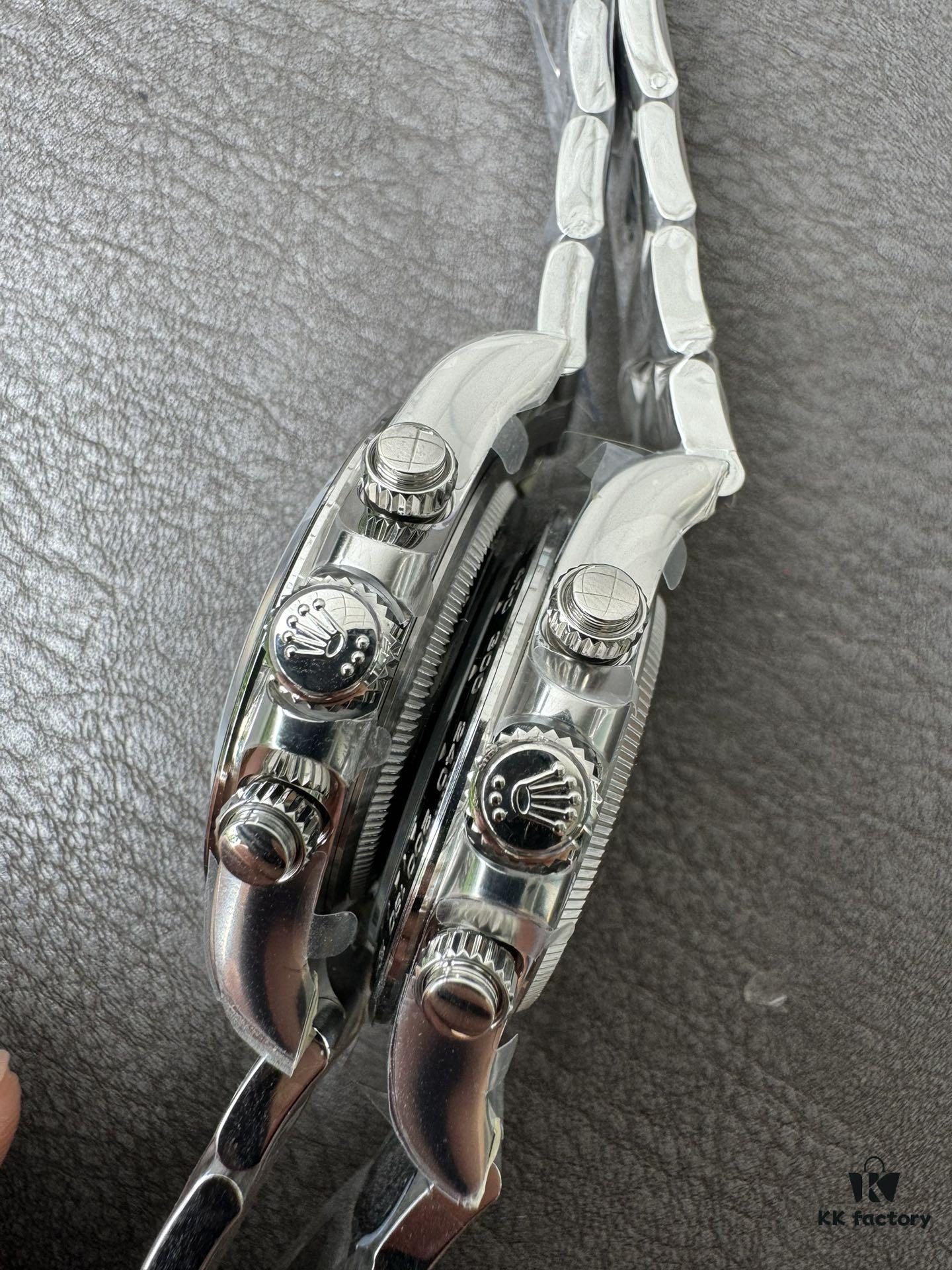 904L Factory New Arrival 2023 Newest 126500 White Ceramic Panda Black Ceramic 4131 Integrated Movement (First Batch Includes Rolex Stainless Steel Strap and Exclusive T-Shape Screwdriver for Disassembly, Non-Slip Screws, Designed for Perfectionists)