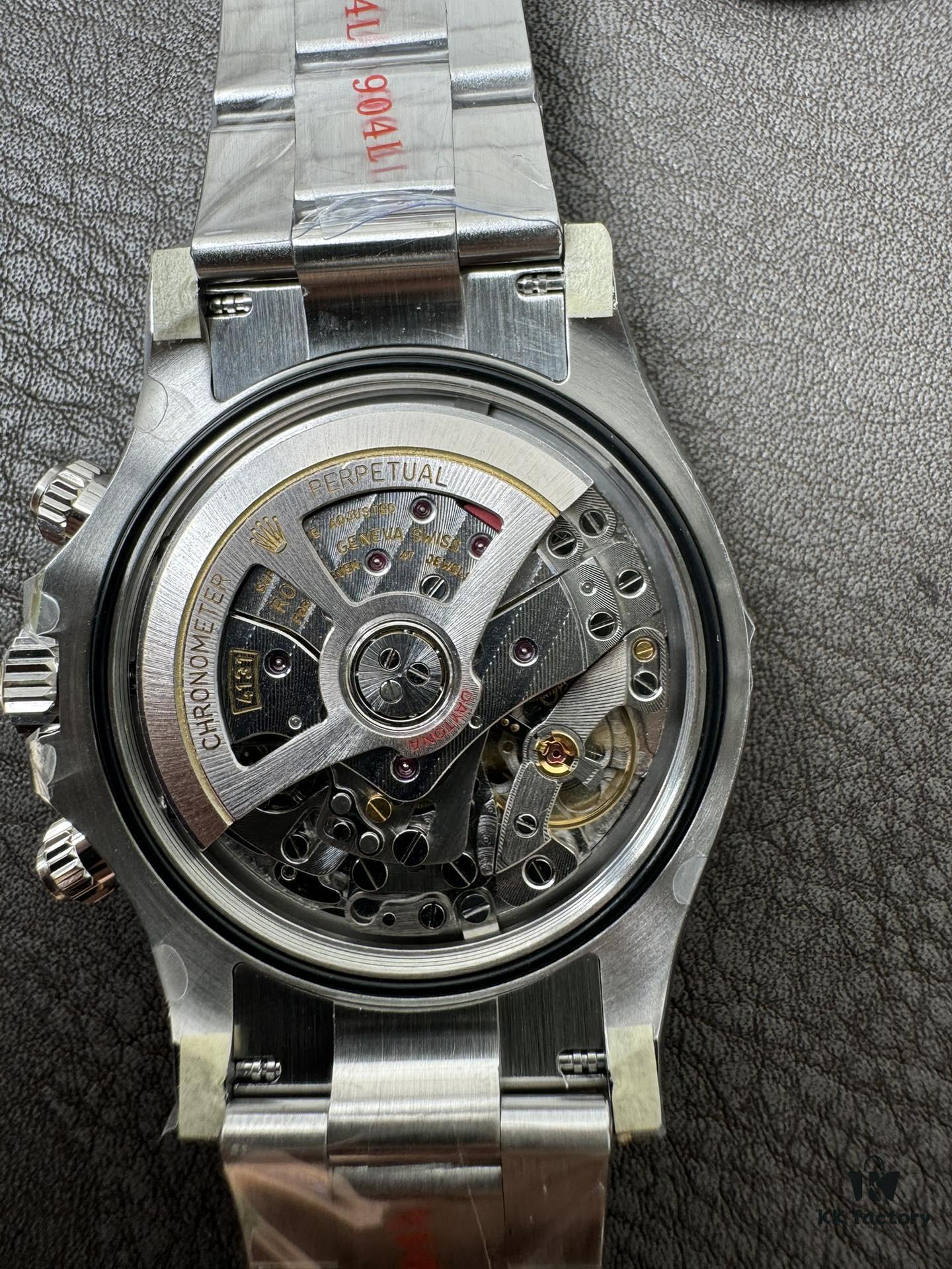 904L Factory New Arrival 2023 Newest 126500 White Ceramic Panda Black Ceramic 4131 Integrated Movement (First Batch Includes Rolex Stainless Steel Strap and Exclusive T-Shape Screwdriver for Disassembly, Non-Slip Screws, Designed for Perfectionists)