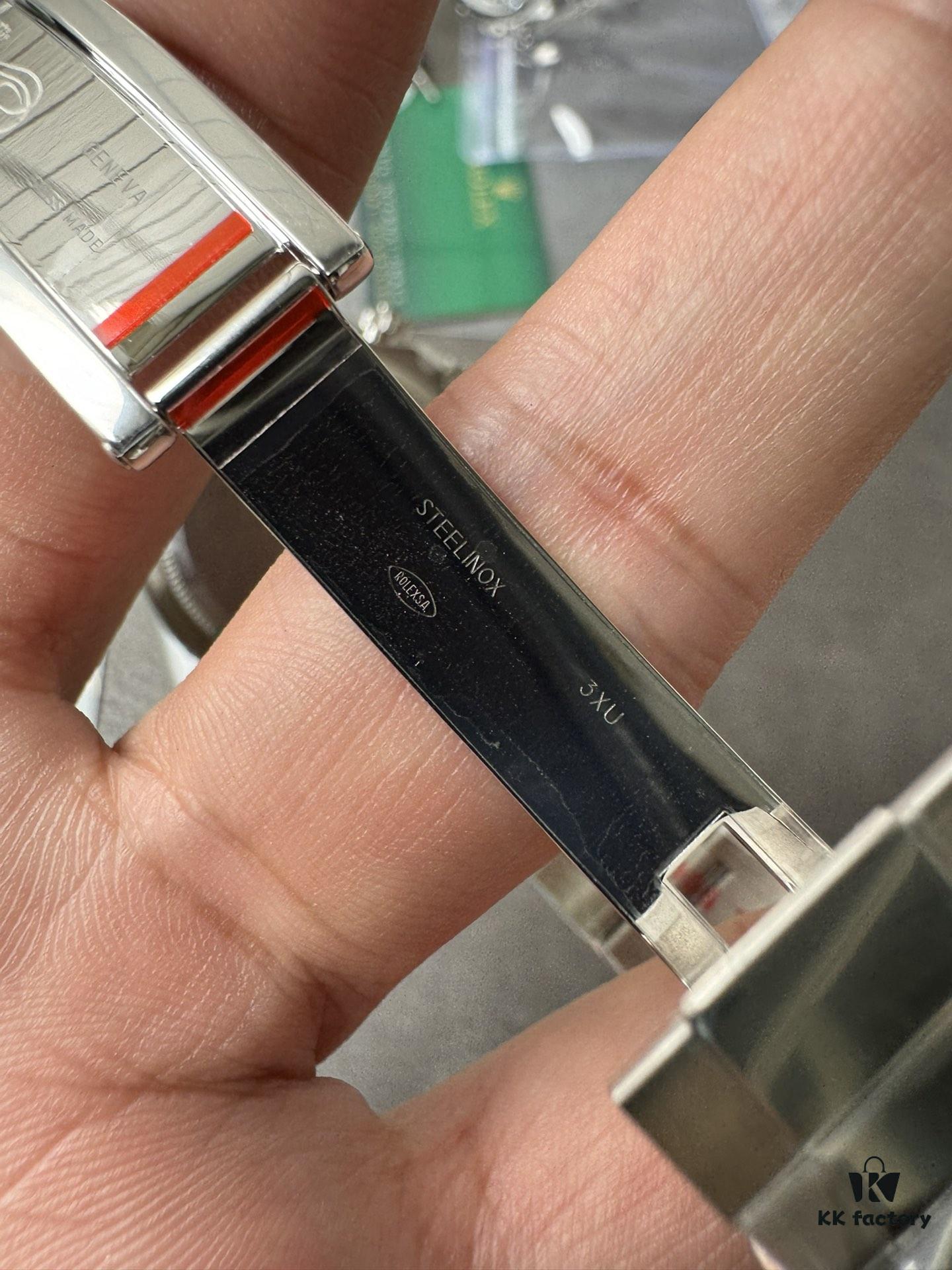 904L Factory New Release 2023 Model 126500 White Ceramic Panda Black Ceramic 4131 Integrated Movement (First Batch Includes Rolex Stainless Steel Strap and Exclusive T-Screwdriver for Precision Disassembly)