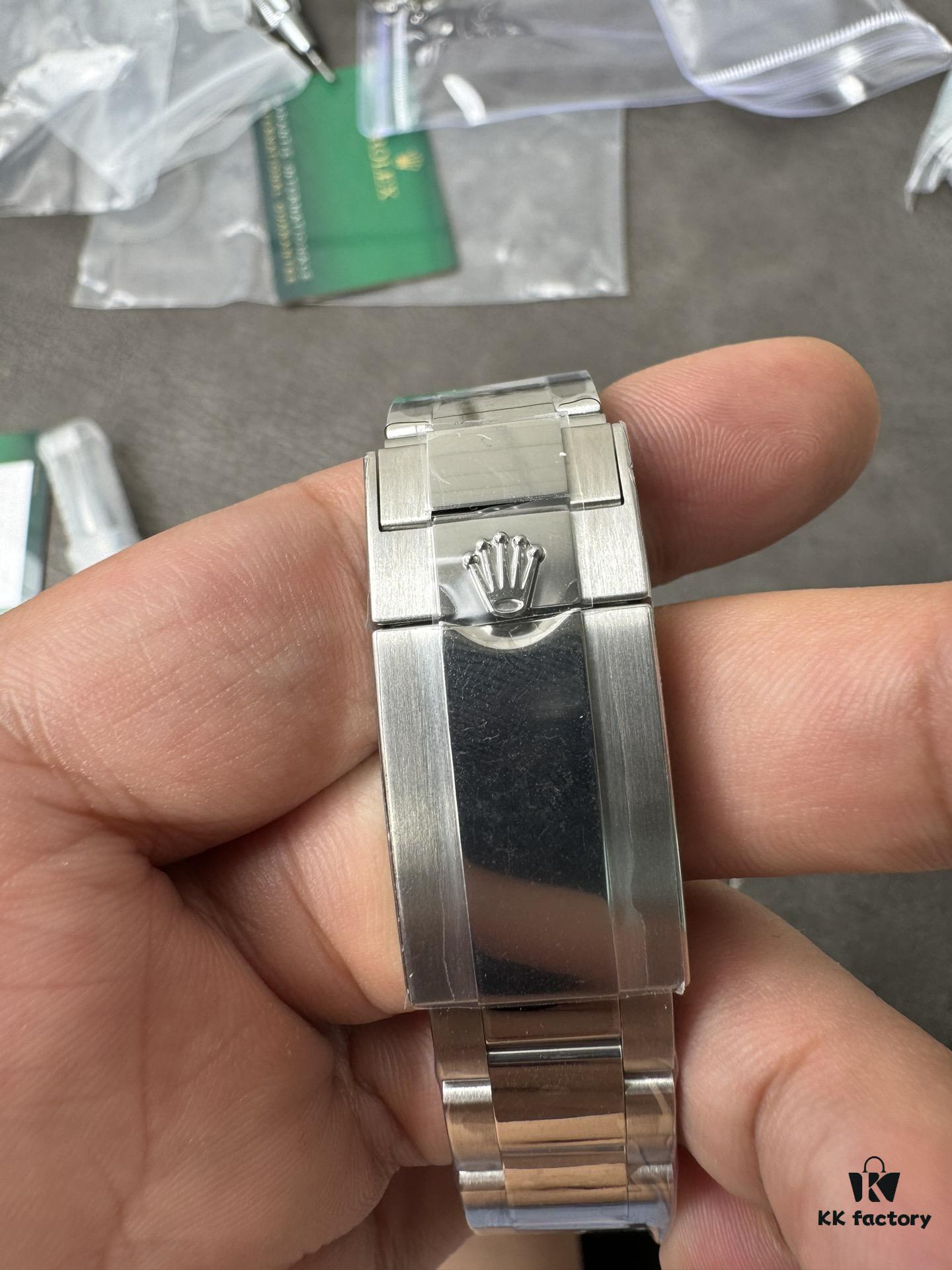 904L Factory New Release 2023 Model 126500 White Ceramic Panda Black Ceramic 4131 Integrated Movement (First Batch Includes Rolex Stainless Steel Strap and Exclusive T-Screwdriver for Precision Disassembly)