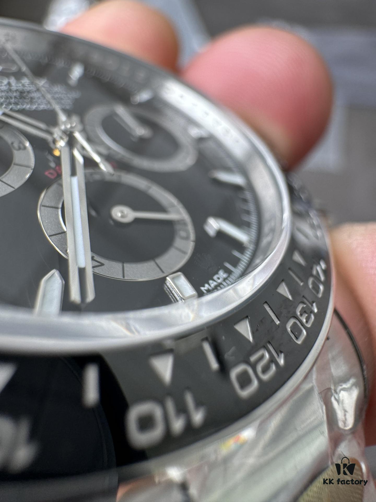 904L Factory New Release 2023 Model 126500 White Ceramic Panda Black Ceramic 4131 Integrated Movement (First Batch Includes Rolex Stainless Steel Strap and Special T-Type Screwdriver for Precision Disassembly Without Damaging Screws, Designed for Perfectionists)